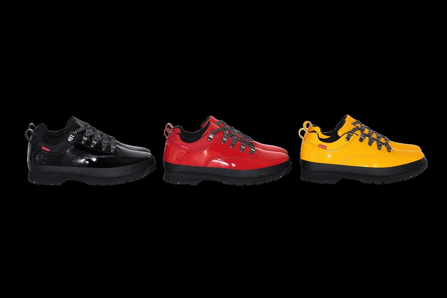 Supreme®/Timberland® Patent Leather Euro Hiker Low